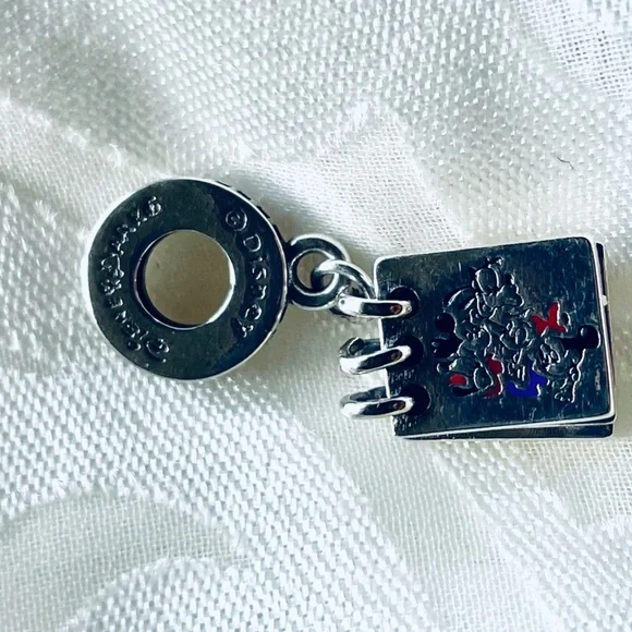 NWOT Autograph Book Dangle Charm - Disney Parks Exclusive - S925, Fits Pandora - Picture 10 of 12
